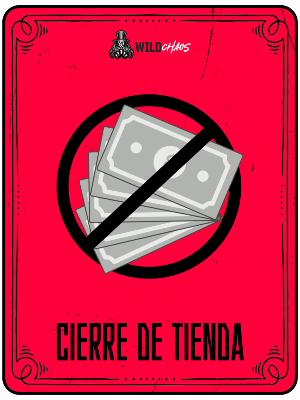 Cierre de Tienda